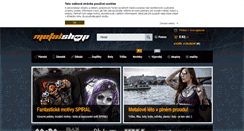 Desktop Screenshot of metalshop.cz