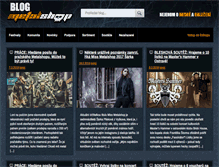 Tablet Screenshot of blog.metalshop.cz